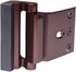 Door Lock Child Proof, Home Security Door Reinforcement Lock Withstand 800 lbs Door Latch Double Safety Security Protection for Your Home (Brown D...