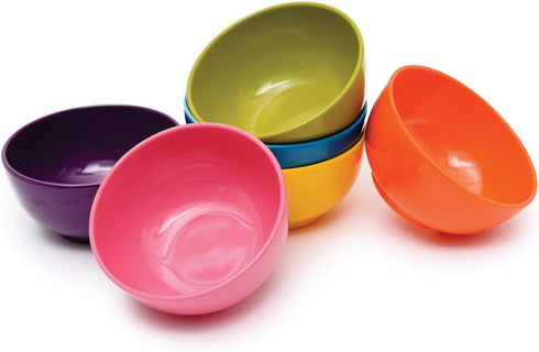 French Bull Melamine 6-Piece Bowl Set (Solid Color, 4" Mini Bowls set of 6)...