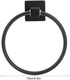 Towel Simple Wall Mounted Kitchen Bathroom Round Towel Rack Holder Hanger Hardware Space Saver...