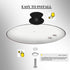 Pot Lid Knob Replacement Silicone Universal Pan Lid Holding Handles, Heat Resistant Dishwasher Safe for Slow Cookers, Skillets and Kitchen Cookwar...