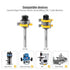1/4 Inch Shank Tongue and Groove Set of 2 Pieces Router Bit 3 Teeth Adjustable T Shape Wood Milling Cutter?Tongue and Groove groove joints Router ...