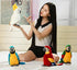 Cute rabbit 12 inch Macaw Parrot Plush Toy Stuffed Animal Toy Plush Animal Doll (green)...