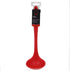 Chef Craft Premium Silicone Cooking Ladle, 11.25 inch, Red...