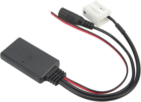 Audio Cable, Bluetooth AUX Music Interface Adapter Audio Cable Qiilu Bluetooth Aux in Cable with Microphone Replacement for Benz W169 W245 W203 W2...