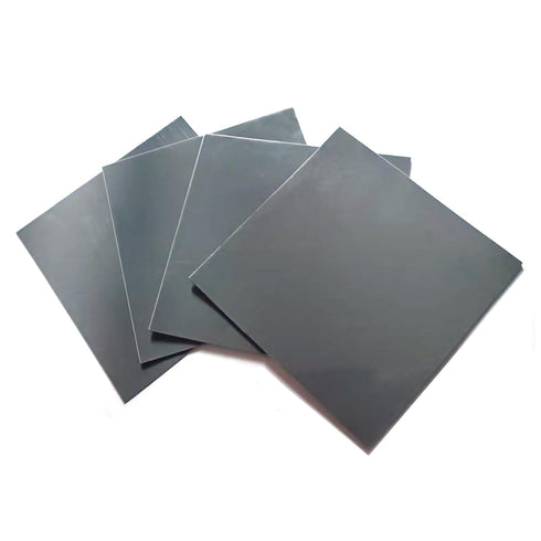 4 Pieces Grey Silicone Thermal Pad, 0.5mm 1mm 1.5mm 2mm Thickness 100x100mm Whole Piece, Thermal Conductivity 3.0 W/mK, Heat Resistant for Laptop ...