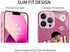 ZERMU for iPhone 13 Case, Mess%i Inter Soccer Miam-i Fashion Soft Shockproof Crystal Acrylic Full Protection TPU Shock Absorption Bumper Cover Cas...