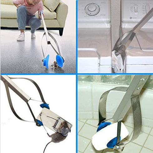 ArcMate EZ Reacher Replacement Gripper Cups - Food Safe Indoor Reacher Grabber Tips Part for Repair - Heat Resistant Silicone Cups with Locknuts, ...