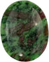 crystalmiracle Ruby in Zoisite 1.5 Inches Worry Stone Crystal Healing Reiki Feng Shui Thumbstone Pocket Stone Handcrafted...