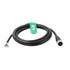 Sensor Actuator M12 A Coded 4 pin Female Shield Cable to Open Wire for Industrial Automation, Device Network DeviceNet, CANopen, IO Link, Profibus...