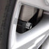 Valve Caps for Car Tires | Universal Tire Valve Stem Caps for Cars SUVs Trucks Motorcycles Bicycles | 4 Pack Skull Gesture Logo Car Decoration Acc...