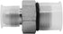 (2-PACK) 6400-06-08-O Hydraulic Hose Adapter Fitting 3/8" Male JIC 37° Flare (9/16"-18UNF) × 1/2" Male O-Ring Boss (3/4"-16UNF) SAE Straight Pipe ...