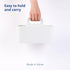 BLUE GINKGO Multipurpose Caddy Organizer - Stackable Plastic Caddy with Handle | Desk, Makeup, Dorm Caddy, Classroom Art Organizers (Made in Korea...