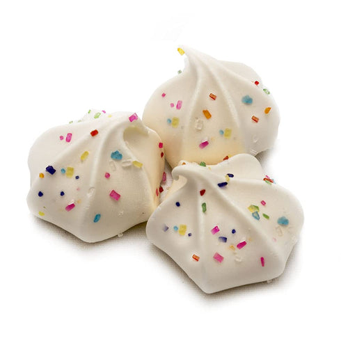 Krunchy Melts Original Meringue Cookies | Birthday Cake Flavor | Only 90 Calories Per Serving | Fat Free, Gluten Free, Dairy Free (4 Oz)...
