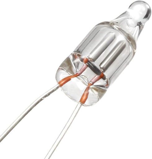 uxcell 100Pcs F4 4x10mm Bright Red Light Neon Light Bulb Indicator Lamp...