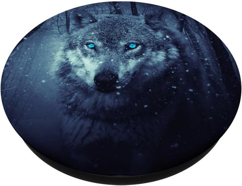 Beautiful Wolf PopSockets PopGrip: Swappable Grip for Phones & Tablets PopSockets Adhesive PopGrip...