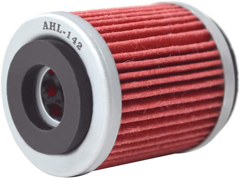 AHL 142 Oil Filter for Yamaha YZ426F YZ426 F 426 2000-2002 YZ250F YZ250 F 250 2001-2002 WR400 F 400 1999-2002 WR426F WR426 F 426 2001-2002 (red)...
