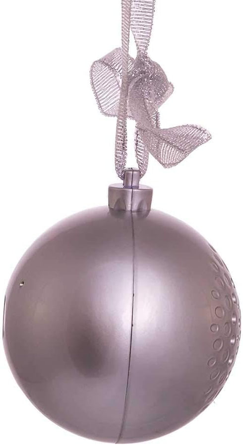 70MM Silver Bluetooth Musical Ornament Ball...