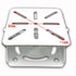 CCTV Security Camera Universal Pole Mounting Mount Bracket Adapter for PTZ Dome Surveillance Camera...