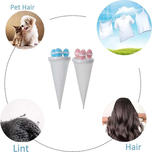 Washing Machine Float Filter Mesh Bag Hair Filter Hair Remover Cleaning and Decontamination Laundry Ball Laundry Care Ball Tray Catcher for Dog Ca...