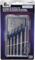 Edward Tools 6 Piece Precision Screwdriver Set and Case - Small Screwdrivers For Electronics, Glasses, Toys, Watches, Computers, Sewing Machine - ...