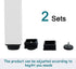 uxcell M8 Leveling Feet 50 x 50mm Square Insert Adjustable Furniture Glide 2 Sets...
