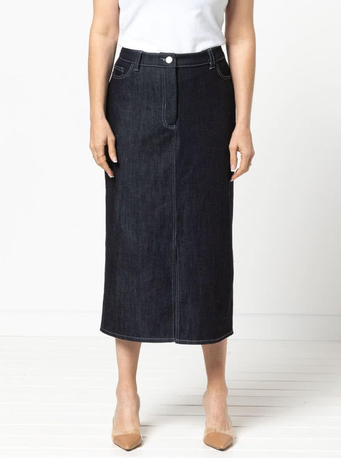 Style Arc Sewing Pattern - Tommie Jeans Skirt (Sizes 10-22)...
