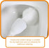 Abaodam Toilet Brush Cleaners White Soft Toilet Bowl Brush Mop Toilet Scrubber with Long Handle for Bathroom Accessories Toilet Scrubber Cleaning ...