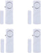 4 Pack Window Door Alarm, Door Sensor Alarm for Kids Safety, Alarm System for Home Security for Pool, Garage, Apartment, Dorm, RV and Office...