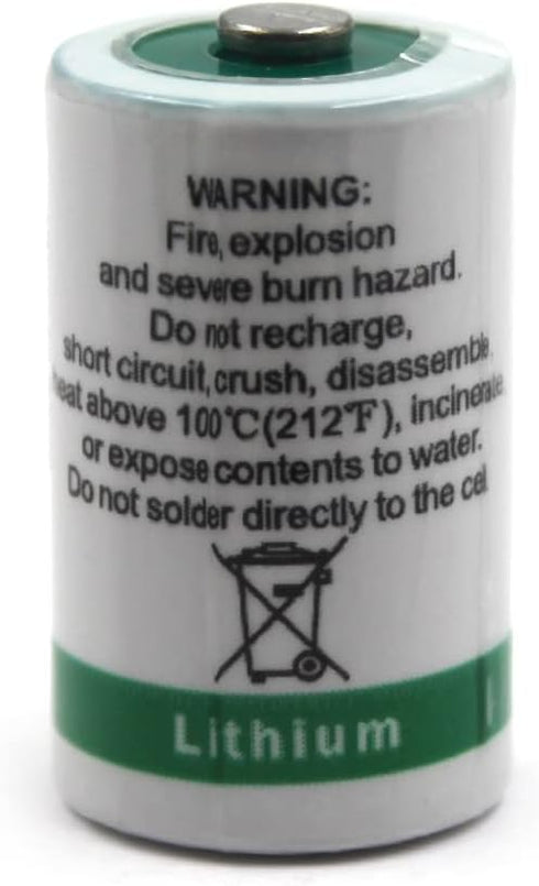 (2-Pack) 3.6V 1/2AA LS14250 Lithium for SAFT Water Meter Electricity Meter Gas...