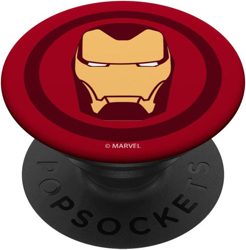Marvel Iron Man Helmet Head Scowl PopSockets Standard PopGrip...