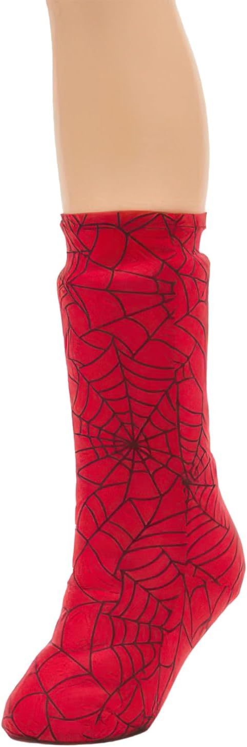 CastCoverz! Fashionable Leg Cast Cover - Wicked Webs - Medium Short - Below The Knee - Protective, Decorative and Washable - Made in USA...