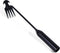Weed Puller Tool, Uprooting Weeding Tools Gardening with 4 Teeth, Black Steel Manual Weeder Multifunctional Hand Weed Remover Tool for Yard, Farm,...