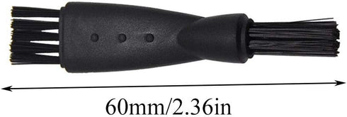 8pcs 60mm Plastic Cleaning Brush for Spices Herb Grinders, Black...