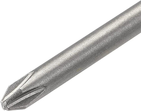 uxcell 2 Pcs 5mm PH2 Magnetic Phillips Screwdriver Bits, 1/4 Inch Hex Shank 9.8-inch Length S2 Power Tool...