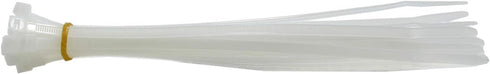 QualGear CT1-MC-200-P Self-Locking Cable Ties, Assorted, 200/Poly Bag, Green,black,yellow,orange...