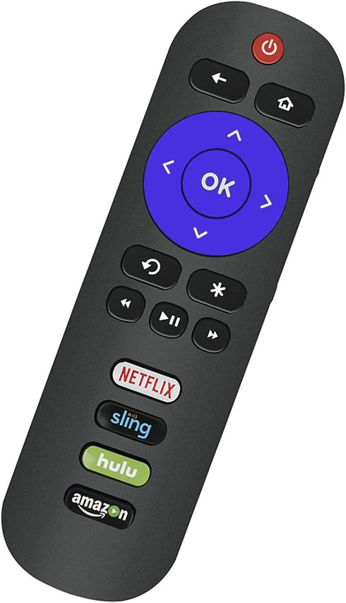 Remote Control Compatible with All TCL Roku TV with Netflix-Sling-Hulu-Amazon Buttons...