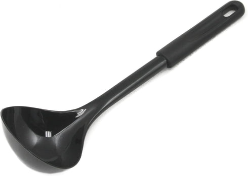 Chef Craft Basic Nylon Cooking/Serving Ladle, 12 inch, Black...