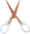 6.5" Acrylic Rose Gold Fabric Scissors Stainless Steel Office Craft Scissors Desk Stationery Paper Cutting Tool Tailor Shears for Sewing, Artwork,...