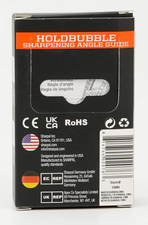 SHARPAL 194H Whetstone Knife Blade Sharpener Sharpening Stone Angle Guide, Chisel/Plane Iron Blade Honing Guide, Knife Edge Angle Finder, Knife Sh...