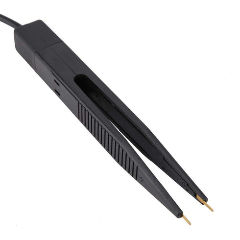 Portable SMD Chip Test Clip Meter Multimeter Clip SMD Test Clip Capacitor Clip Multimeter SMD Pen Meter...