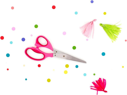 American Crafts 8 Inch Pink Fringe Scissors...