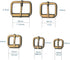 Assorted Multi-Purpose Metal Roller Buckles Belts Hardware Pin Buckle for Bags Leather Belt...