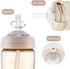 Straw Set for All in One Baby Bottle, with Straw Top, Handle, Straw, Weighted Straw, Straw Cleaning Brush All in One Kit, Easy to Clean, Straw wit...