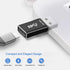 ELECTOP Double Sides 10Gbps, USB 3.1 GEN 2 Male to Type-C Female Adapter, Support Both 10Gbps Charging & Data Transfer, USB A to USB C 3.1 Convert...