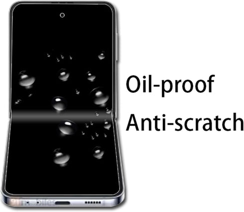 Anti-Spy Anti-Glare Inner Screen Protector For Moto Razr+ 2023 Privacy Matte Outer Screen Protector Soft Film for Motorola Moto Razr Plus 2023 Ant...