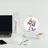 Zcargel Embroidery Starter Kit, Beginner Embroidery Material Set Dogs Pattern Embroidery Cloth 20cm Embroidery Hoops Needle Thread DIY Embroidery ...