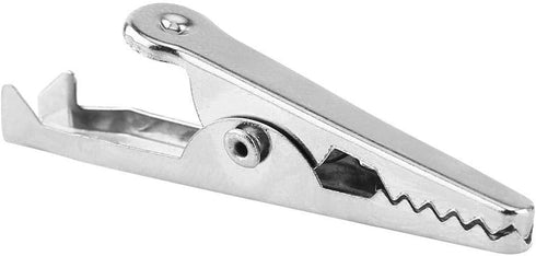 20pcs 28MM Metal Clip, Crocodile Electrical Clamp for Testing Probe Meter Black&Red PVC Sleeve Material (20 PCS)...