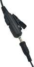 1 Pin 2.5mm Jack Ptt Mic Earpiece Headset Ear Piece Earbud for Motorola Talkabout Walkie Talkie mh230r fr60 mr350r t470 t380 t100 t200tp t260tp t2...
