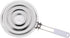 HIC Kitchen Heat Diffuser Reducer Flame Guard with Removable Handle, Stainless Steel...