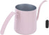 240ml Coffee Pouring Cup Long Narrow Spout Coffee Pouring Kettle Easy To Control The Water Flowing Pink Stainless Steel...